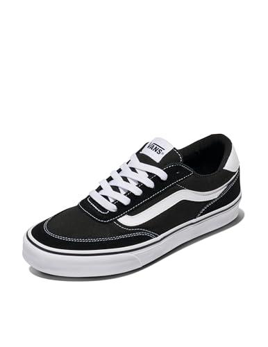 Vans Brooklyn, Scarpe da Ginnastica Uomo, BA2 - Suede/Canvas Black/White, 46 EU