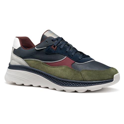 Geox Scarpe da Ginnastica da Uomo U SPHERICA ACTIF X1, Blu, 44 EU, Blu, 44 EU