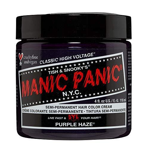 Manic Panic Purple Haze Classic Creme, colore per capelli semipermanente vegano e cruelty-free, 118 ml