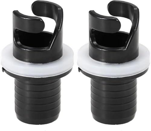 joonnair 2 Pezzi Adattatore per Pompa SUP Adattatore per Kayak Valvola H-R Adattatore per Tubo Pompa a Pedale per BarcaCompatibile con Kayak Gonfiabile, Gommoni, Tavole Surf