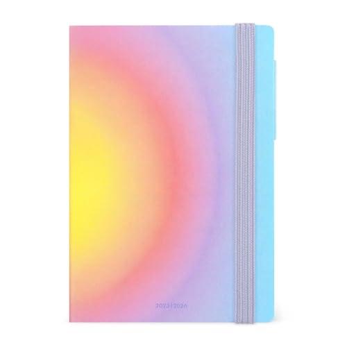 Legami - Agenda Giornaliera 2025-2026, Aura, Special Edition, 16 Mesi Medium, Diario da Settembre 2025 a Dicembre 2026, Chiusura con Elastico, Carta Certificata FSC, 12 x 18 cm