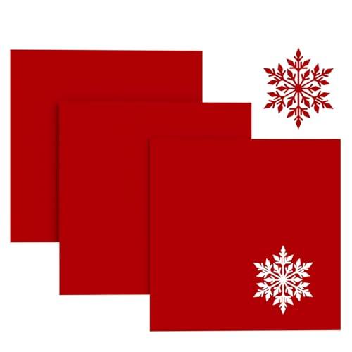 Creatorally 2 Pezzi Foglio Acrilico Opaco, Fogli di Plastica Colorato 3mm per Taglio Laser 30x30 cm, Pannelli Rosso Lucido Display per Insegne di Pittura Fai-Da-Te