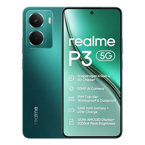 realme P3 5G 256GB 8GB Starlight Green Europe+NFC RMX5079 EU AMZ