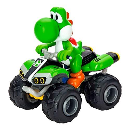 Carrera - 370200997X RC Mario Kart, Yoshi - Quad, Multicolore
