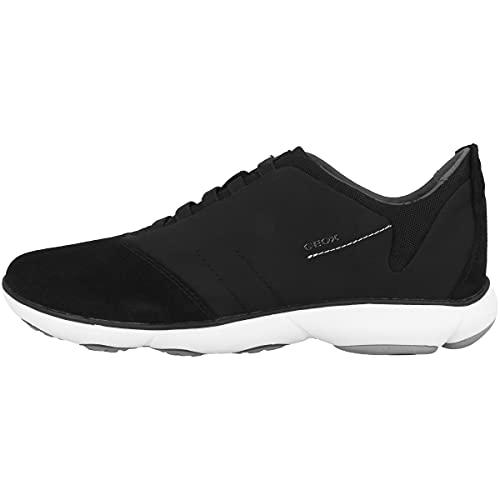 Geox U Nebula B, Sneakers Uomo, Nero (Light Blue), 43 EU