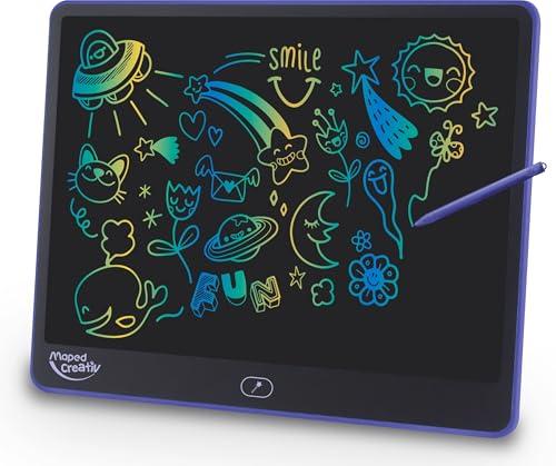 Maped Creativ – Magical Tablet XL – Tablet Disegno LCD grande formato – Scrittura multicolore – attività giocosa, pulita e riutilizzabile – a partire dai 4 anni