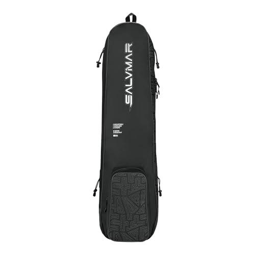 Salvimar Fin Bag, Zaino Porta Pinne, 115 cm., Nero/Grigio