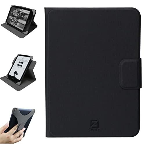 ZhaoCo Custodia Universale Staccabile per 6'' New Kindle 2024/2022, Kobo Nia/Clara 2E / Clara HD, Sottile Leggero Protettiva Cover Angoli di Visione Multipli - Nero