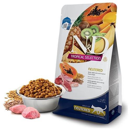 FARMINA ND Cat Tropical Selection NEUTERED Agnello 4+ 1 kg
