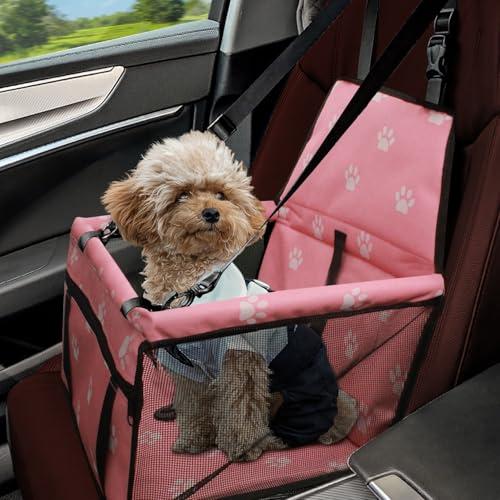 Flagest Lavabile Morbido Oxford Trasportino Borsa per Cani Seggiolino Auto per Cani Animali Domestici