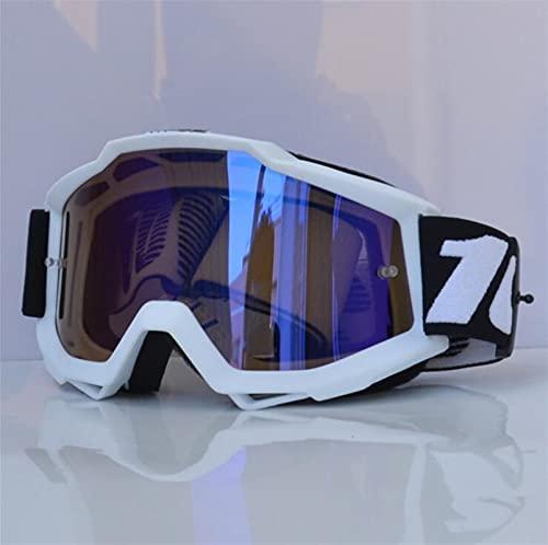 BINCIBH Occhiali Motocross,Occhiali Da Moto Goggles di motocross MTB Occhiali Offor Strada Dirt Bike Caschi moto Goggles Ski Sport Glasses Goggles in mountain bike Occhiali Moto