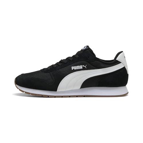 PUMA ST Miler, Scarpe da Ginnastica Unisex-Adulto, Black White-Gum, 44.5 EU