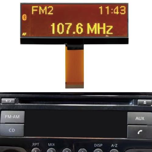 NV200 Autoradio LCD Schermo per Nissan, per Qashqai, per Juke, per Micra, per Navara NV200 86KK2U00SC975YHH13FFO Lettore Radio LCD Display(123 x 36 pixel)