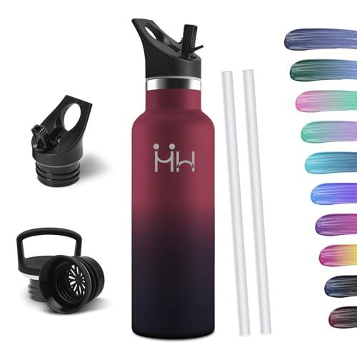 HoneyHolly Borraccia Termica 750 ML, Senza BPA, Borraccia Termica, Sottovuoto a Doppia Parete, Bottiglia Termica, 18/8 Acciaio Inox, Borracce Termiche, Borraccia per Palestra, Sport, Bici