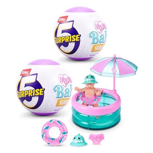 5 Surprise My Mini Baby-Series 2-Capsule 2PK, 10 Centimetri, 77783