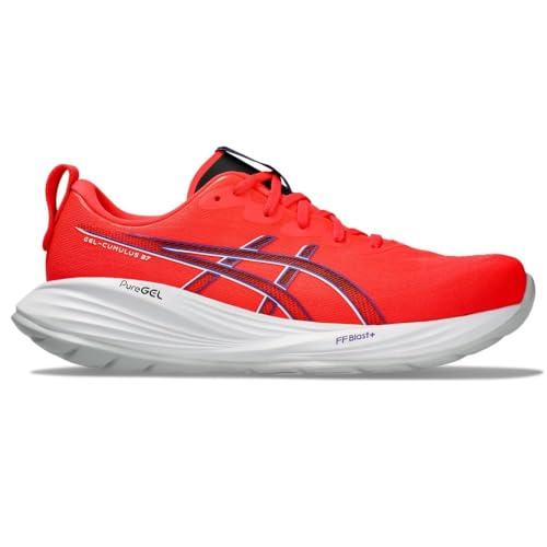 ASICS Gel-Cumulus 27, Sneaker Uomo, Rosso Flash Bianco, 44 EU