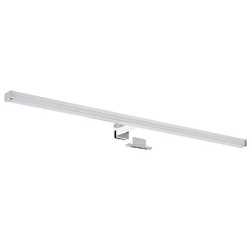 SEBSON® LED Lampada da Specchio per Bagno 80cm, IP44, Lampada Morsetto + Armadio, Bianco Neutro 4000K, 15W, 1300lm - 780x98x44mm
