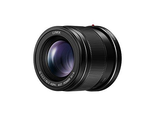 Panasonic H-HS043E-K - Obiettivo, Distanza Focale 42.5 mm, Apertura F1.7, Misura Filtro 37 mm