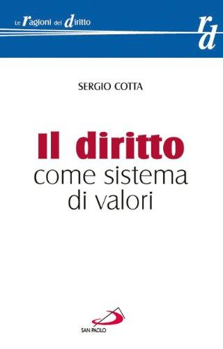 Il diritto come sistema di valori
