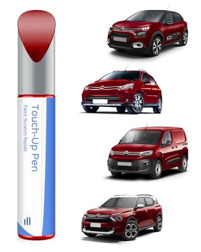 Vernice per ritocchi KJF Rouge Ardent per Citroen Corrispondenza esatta – Riparazione di graffi e scheggiature