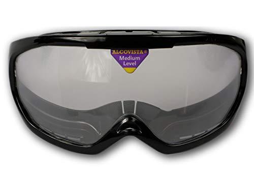 Occhiali simulazione alcolemia Pro. Tasso 0,6 a 1,0 g/L, visione giorno