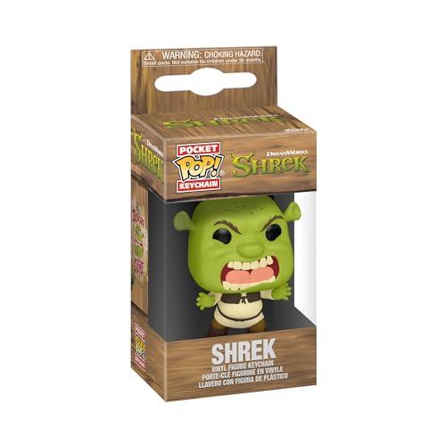 Funko Pop! Keychain: Shrek Dream Works 30th - Scary Shrek - Mini Figura in Vinile da Collezione Novità Portachiavi - Riempitivi per Calze - Idea Regalo - Merchandising Ufficiale - Movies Fans