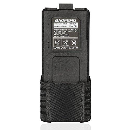 Baofeng BL-5 3800mAh Batteria di grande capacità per Baofeng UV-5R/UV/5RTP/UV-5R Plus/5RE/5RA Walkie Talkie Dual-band Radio