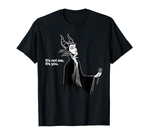 Disney Villains Maleficent It's Not Me It's You Maglietta