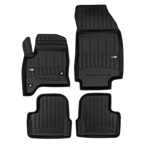 IMJ-Global Tappetini Auto Gomma ProLine 3D su Misura Compatibili con Alfa Romeo Junior Ibrida dal 2024 in poi, Set Completo di Tappeti Auto TPE per Migliorare Look e Sportività