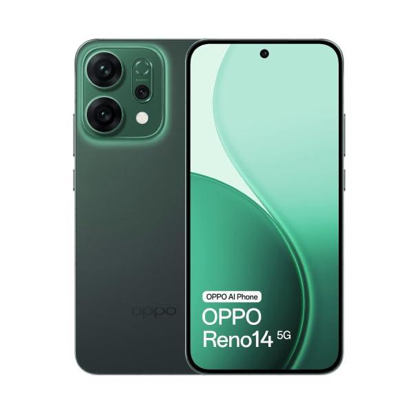 OPPO Reno14 5G 12GB-512GB Verde (Luminous Green) Dual SIM