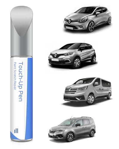 D69 Gris Platine Metallic/Platino Grigio Metallizzato Vernice per ritocchi Renault Esatta Corrispondenza – Riparazione di graffi e scheggiature