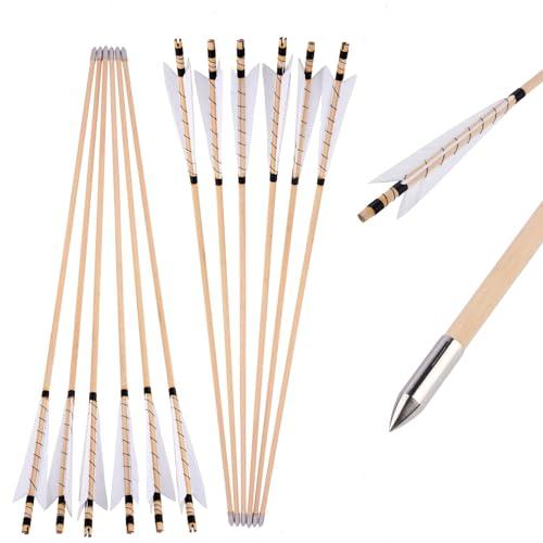 12 Pezzi Frecce di Legno 32