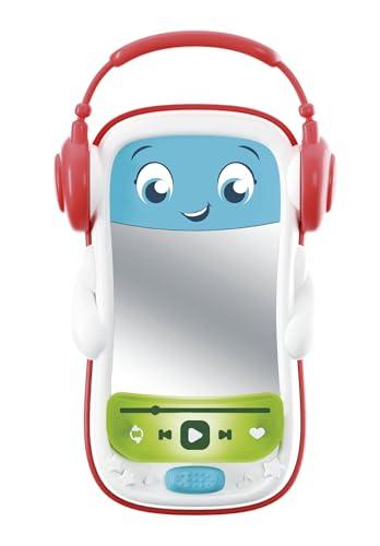 Clementoni Baby Primo Lettore Musicale, Gioco Prima Infanzia 3+ Mesi, Centro attività Interattivo, Gioco Musicale Effetti Luminosi, Sviluppo Psicomotorio e Cognitivo, Lingua Italiana, 17542