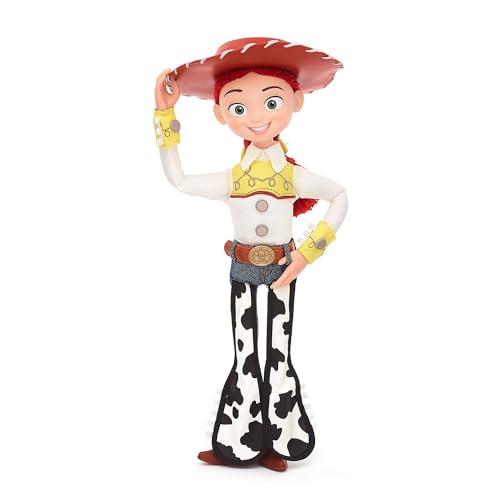Disney Store Official Action figure interattiva parlante di Jessie, Toy Story, 36 cm, bambola di cowgirl con repertorio di circa 15 frasi in inglese, interagisce con altri personaggi, dai 3 anni in su