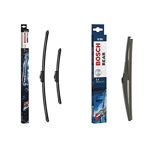 Bosch 3 397 118 911 Spazzola Anteriore, Black