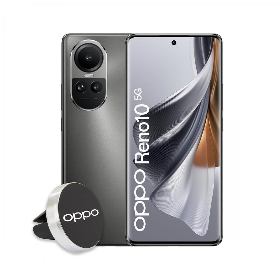OPPO Reno10 Smartphone 5G, AI Tripla Fotocamera 64+32+8MP, Selfie 32MP, Display 6.7