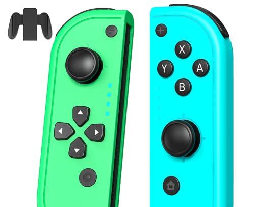 Datree Controller per Switch, controller per Switch/Lite/OLED con giroscopio, doppia vibrazione, supporto ricaricabile