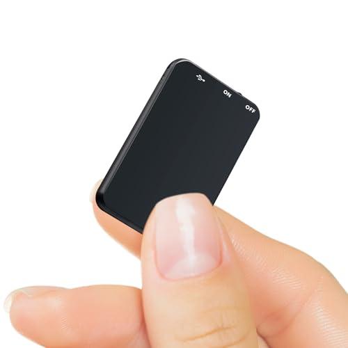 Vandlion 64GB Registratore Vocale, 1536Kbps Mini Registratore Professionale ad Attivazione Vocale con 35 Ore, Riduzione del Rumore per Università Conferenze Riunioni