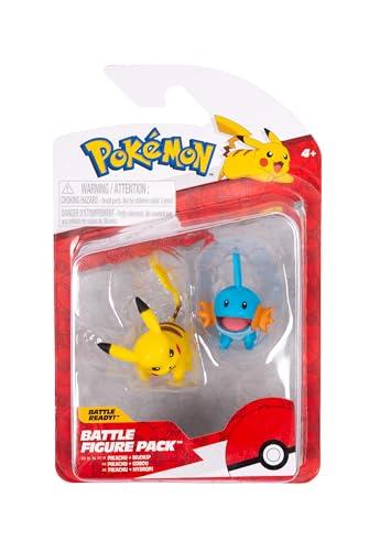 Pokémon Confezione di personaggi da battaglia: Pikachu e Hydropi, 2 figure dettagliate
