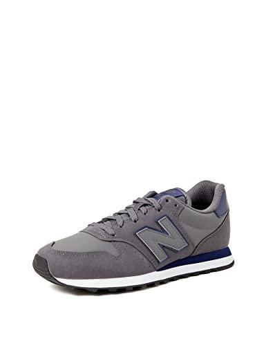 New Balance Uomo 500v1 Core Scarpe da ginnastica, Grey Dark Grey, 42.5 EU,
