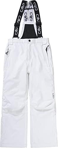 CMP Salopette Sci in Twill da Bambini, Bianco, 140