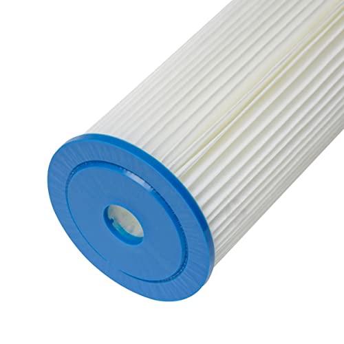 Filtro 20” 4.5” Jumbo Pleated 5 Micron Big Cartuccia Pieghettata Filtraggio Acqua