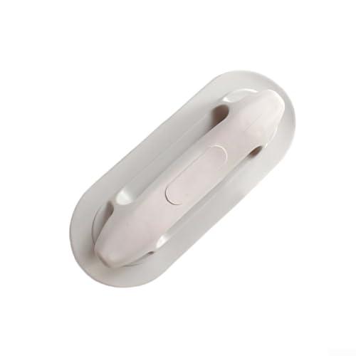Gdfnmogo Maniglia in plastica per gommone, canoa, kayak, zattera e barca da pesca, 22 x 9 cm, colore: bianco e nero