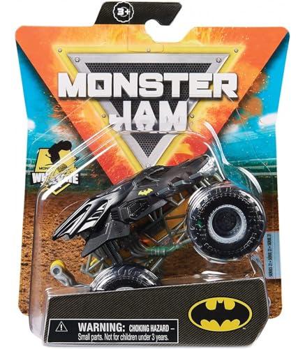Monster Jam, Veicolo Die-Cast Glaze Machine, in Scala 1:64, Giocattoli per Bambini, 3+ Anni