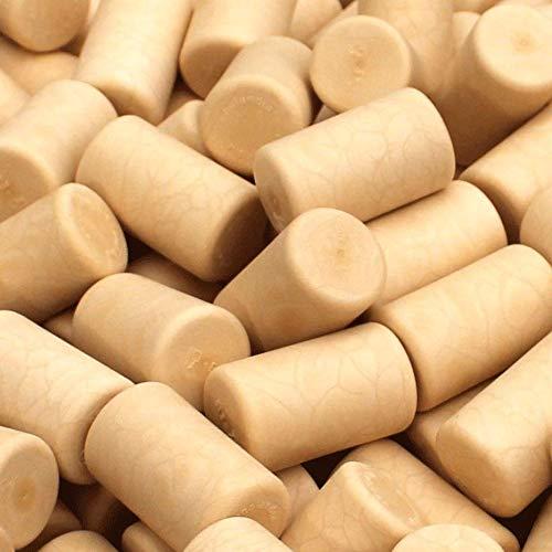 TAPPI SINTETICI BIANCHIGIALLI PER VINO N PEZZI 100 PRONTI ALLaposUSO