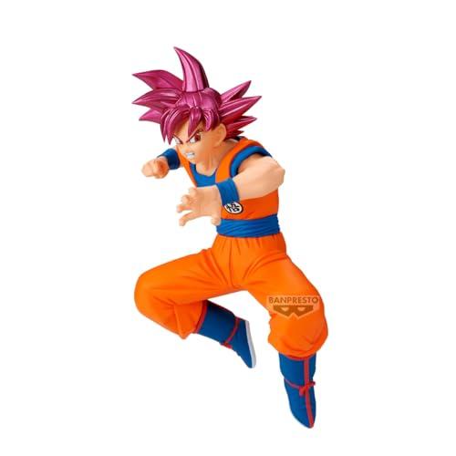 Banpresto Goku Super Saiyan God (Vs Beerus) Dragon Ball Super - Match Makers 12 cm - Multicolore BP29200P - Figura da collezione - Ottimo per i fan degli anime