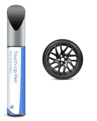 PARTS4EV Grigio fotone Tesla - Penna a vernice per cerchioni fai da te per Model 3 18 pollici 2024