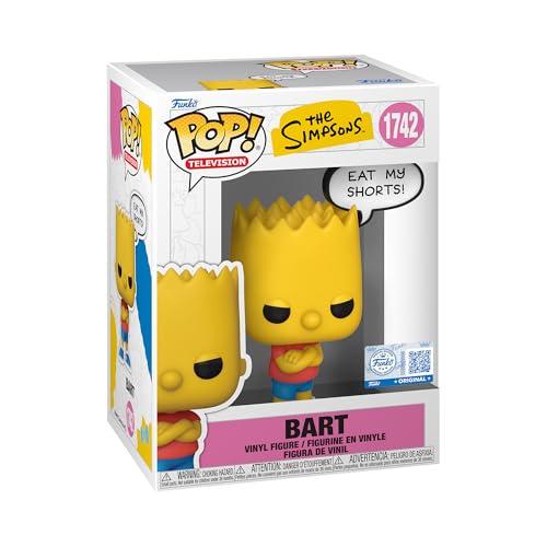 Funko Pop! Sayings: Simpsons - Bart Simpson - The Simpsons - Figura in Vinile da Collezione - Idea Regalo - Merchandising Ufficiale - Giocattoli per Bambini e Adulti - TV Fans