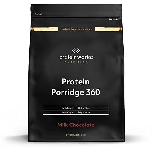 Porridge Proteico 360 | Cioccolato con Latte | Basso Contenuto di Zuccheri, Ricco di Fibre, Vitamine E Minerali | Protein Works |2kg