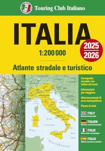 Italia. Atlante stradale e turistico 1:200.000. Ediz. multilingue